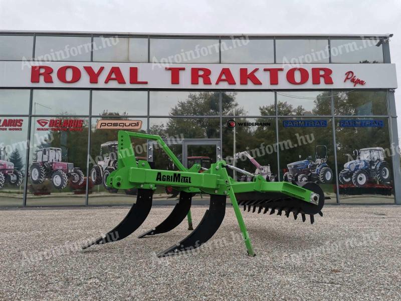 AGRIMETAL 3 késes talajlazító rögtörővel – Royal Traktor