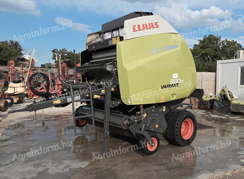Claas Variant 380 RC körbálázó eladó – hibátlan állapotban, azonnal munkára fogható