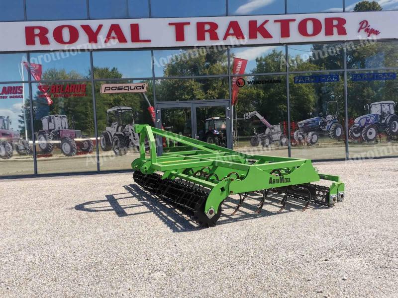 Agrimetal 3,9 m függesztett kombinátor