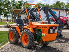 Kistraktor 30 LE, fülke nélküli léghűtéses kistraktor (használt állapot) / Goldoni 230