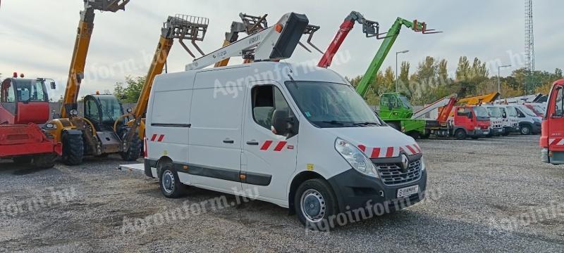 Renault Master Versalift ETL-32-125 – 12,5 m – 120 kg, haszongépjármű