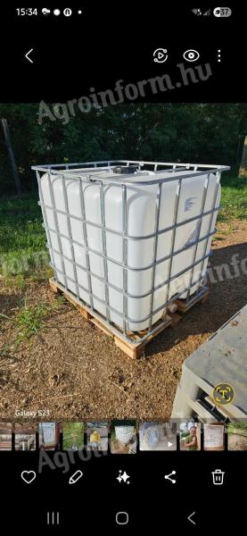 Elado IBC tartály 1000l