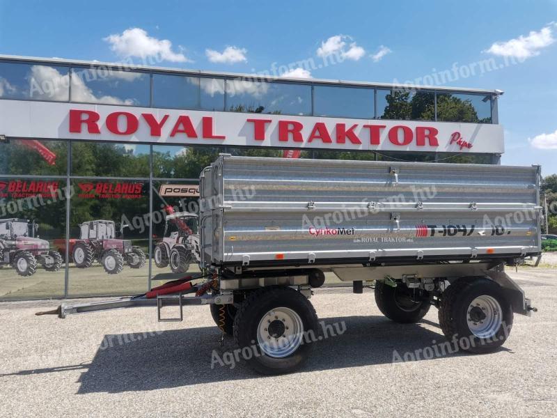 Cynkomet 10T pótkocsi raktárfrissítési akcióban – Royal Traktor