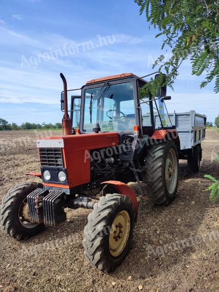 MTZ 82 traktor EB7-es pótkocsival eladó