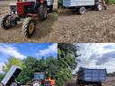 MTZ 82 traktor EB7-es pótkocsival eladó