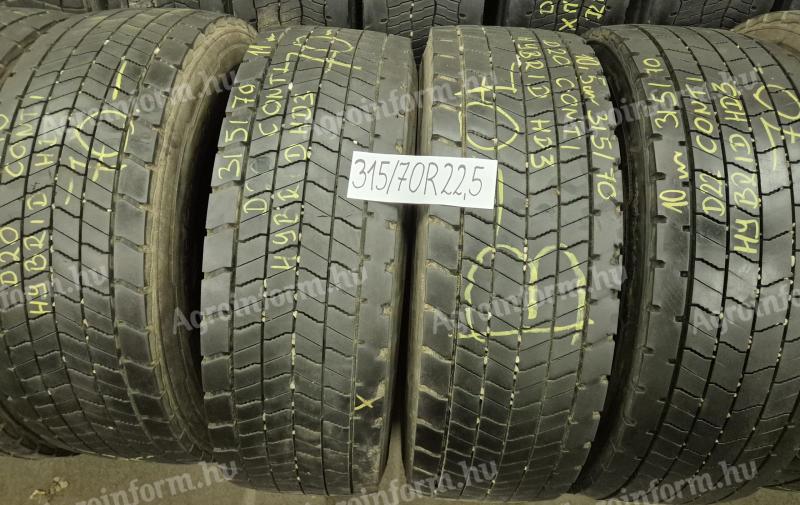 315/70 R22.5 Continental Conti Hybrid HD3 használt gumiabroncs
