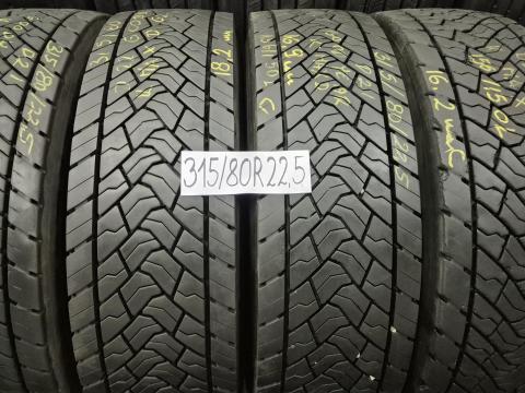315/80 R22.5 Goodyear K-Max D Gen2 használt gumiabroncs 315/80 R22.5 Goodyear K-Max D Gen2 használt gumiabroncs
