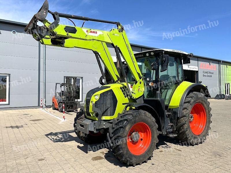 Claas ARION 510 CIS traktor gyári homlokrakodóval