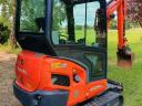 Kubota KX019 minikotró eladó – Kitűnő állapotú kotrógép Hódmezővásárhelyen