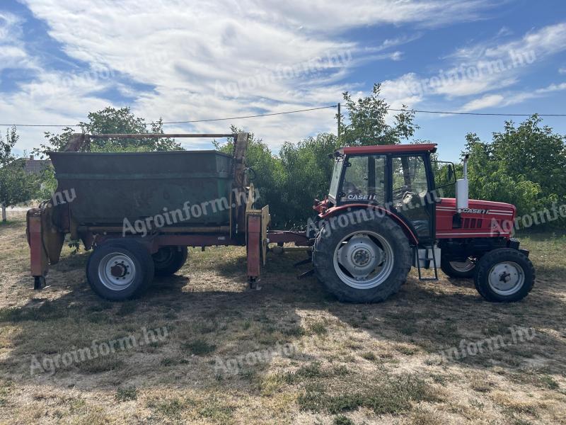 Case IH 895 traktor Unikon 5000 konténerszállítóval eladó