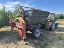 Case IH 895 traktor Unikon 5000 konténerszállítóval eladó