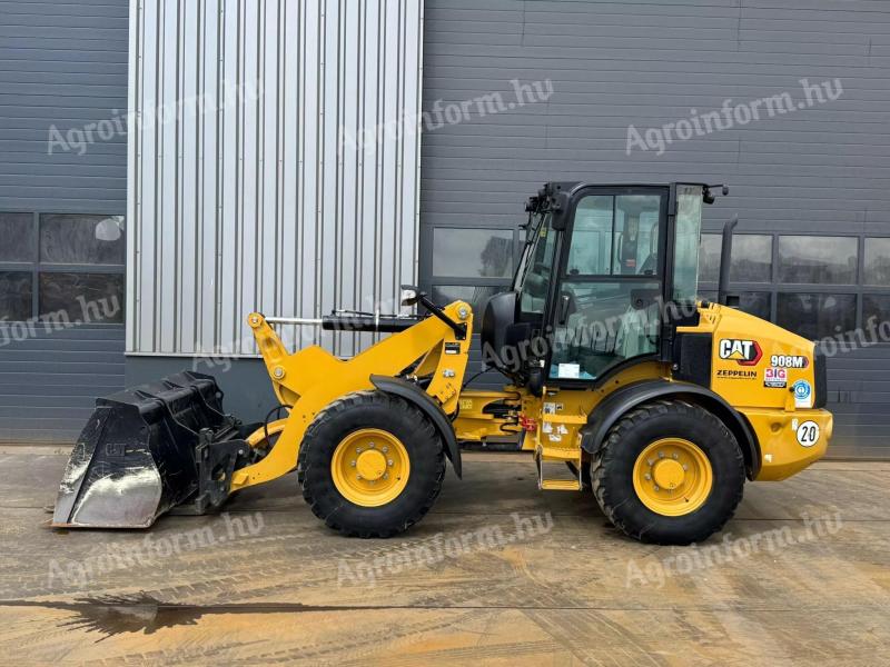 Caterpillar 908M / 2021 / 1347 üzemóra / Lízing 20%-tól