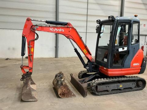 Kubota KX 61-3 / 2016 / 2 851 üzemóra / Lízing 20%-tól