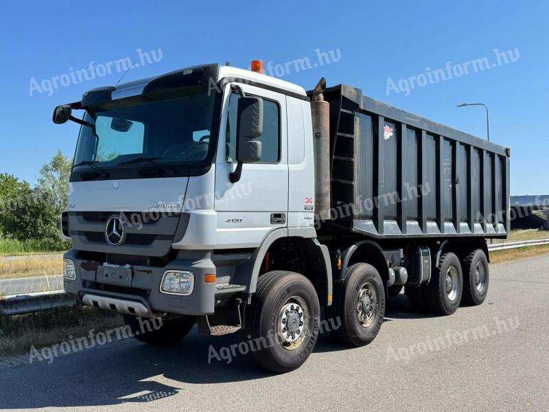 Mercedes-Benz Actros 4851 V8 8×8 billencs / 2014 / Lízing 20%-tól