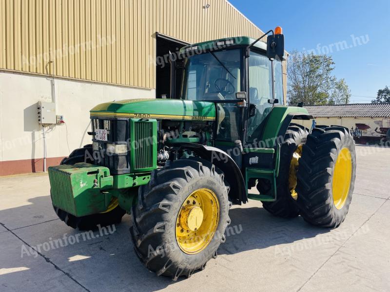John Deere 7800 traktor eladó – Felújított motorral, kitűnő állapotban