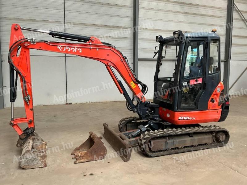 Kubota KX 101-3 A 4 HI / 2018 / 3.261 üzemóra / Lízing 20%-tól