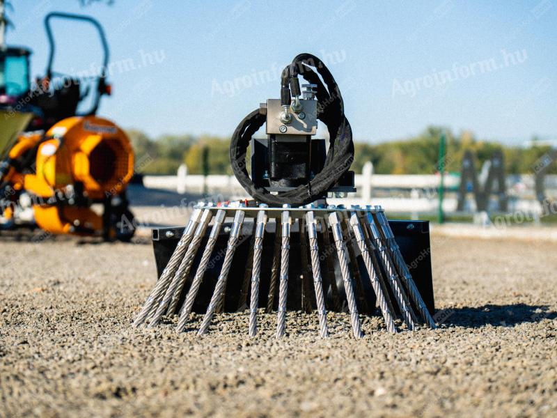 Hidraulikus gyomkefe, térkő tisztító 70 cm / Alvi M 700