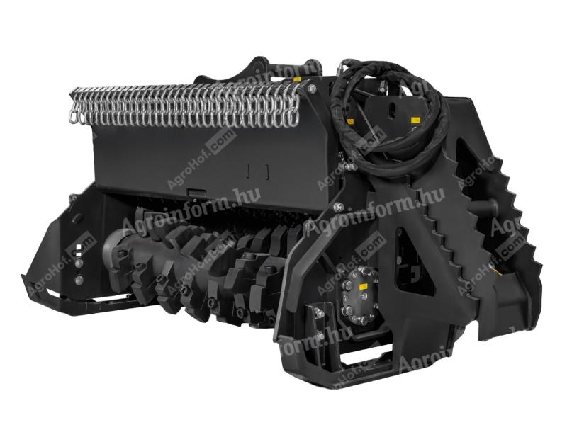 Fixfogas erdészeti szárzúzó, mulcsozó, hidraulikus zúzó 120 cm (közepes méretű kotrógépekhez) / X-Delta M Grizzly Hydro 1200
