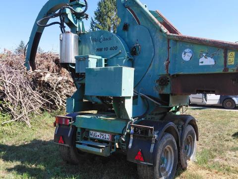 Faapríték daráló eladó – Heizohack HM 10 400-as aprítékkészítő gép