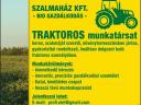 Traktoros munkatársat keresünk