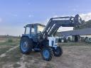 MTZ 80 homlokrakodóval eladó – 1993, keveset használt, felújított traktor