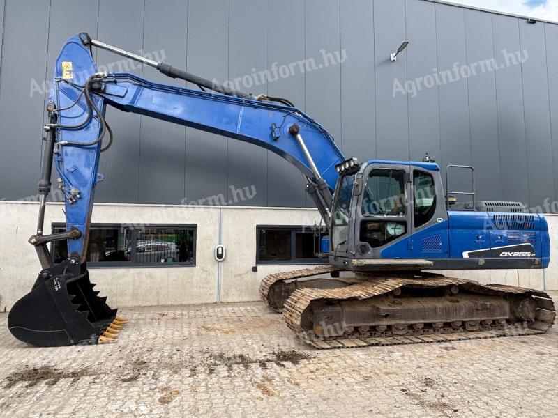 DOOSAN DX255LC-5 / 2016 / 13 194 üzemóra / Lízing 20%-tól