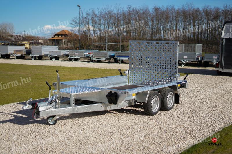 Új Martz Bau 260 - 2 tengelyes gépszállító (2700 kg) akciósan 1.690.000 Ft