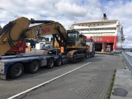 Mezőgazdasági gépszállítás Olaszországba,  Spanyolországba és Görögországba – belföldi és nemzetközi szállítás