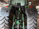 John Deere 6170R traktor gyári monitorral, mellső súllyal és automata vonófejjel