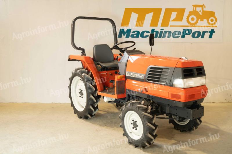 Kubota GL 220 japán kistraktor frissen szervizelve, garanciával eladó