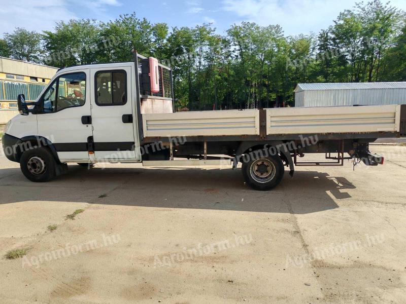 IVECO DAILY 65C 14 - 6,5 tonnás platós teherautó eladó