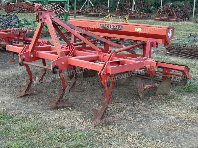 AGRIFARM 6 kapás grubber (grúber) vetőládával