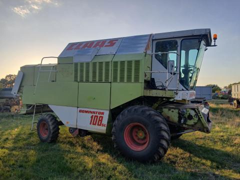 Claas 108 Dominátor kombájn Rába motorral, klímával, szecskázóval eladó Claas 108 Dominátor kombájn Rába motorral, klímával, szecskázóval eladó