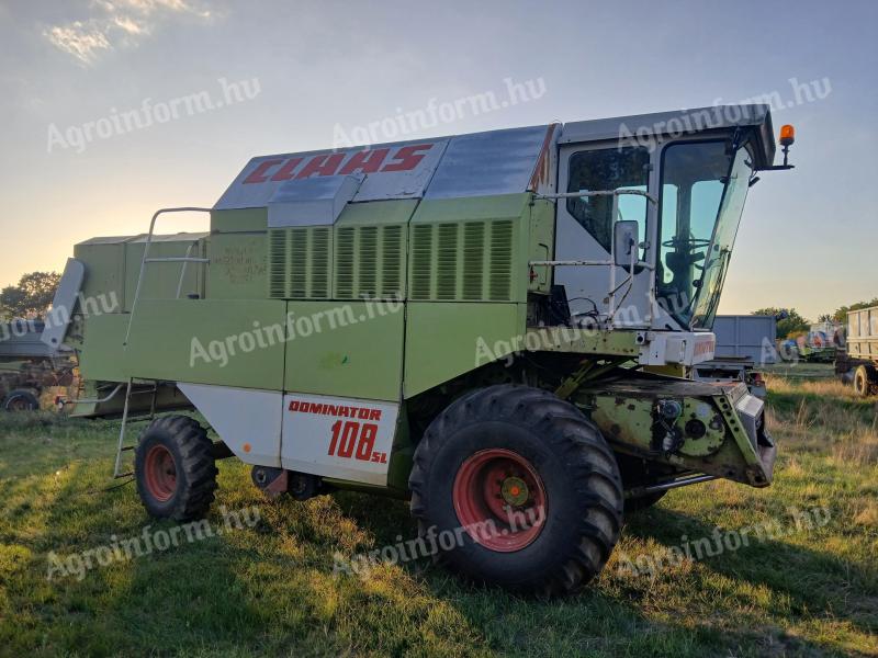 Claas 108 Dominátor kombájn Rába motorral, klímával, szecskázóval eladó