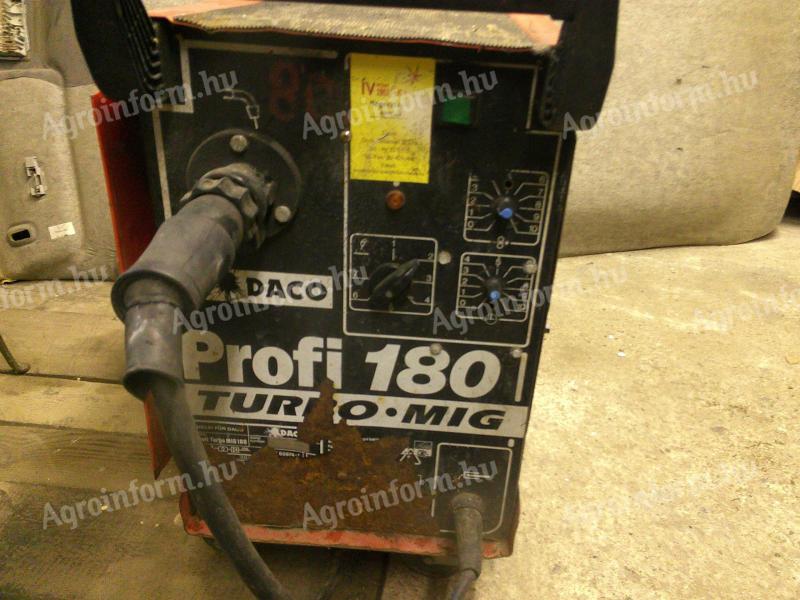 CO hegesztőgép MIG Turbo Profi 180, 380V, olcsón eladó Tapolcán