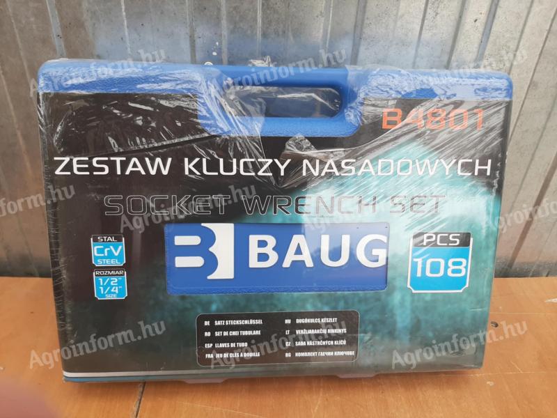 Dugókulcs klt. 108db-os BAUG Cikkszám: B4801 ár alatt