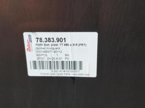 Új Zetor első sárvédő (2 db) eladó Új Zetor első sárvédő (2 db) eladó