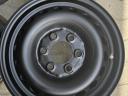 6x130 6,5x16 ET62 Mercedes Sprinter, Crafter lemezfelni - fekete és ezüst színben