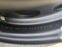 6x130 6,5x16 ET62 Mercedes Sprinter, Crafter lemezfelni - fekete és ezüst színben
