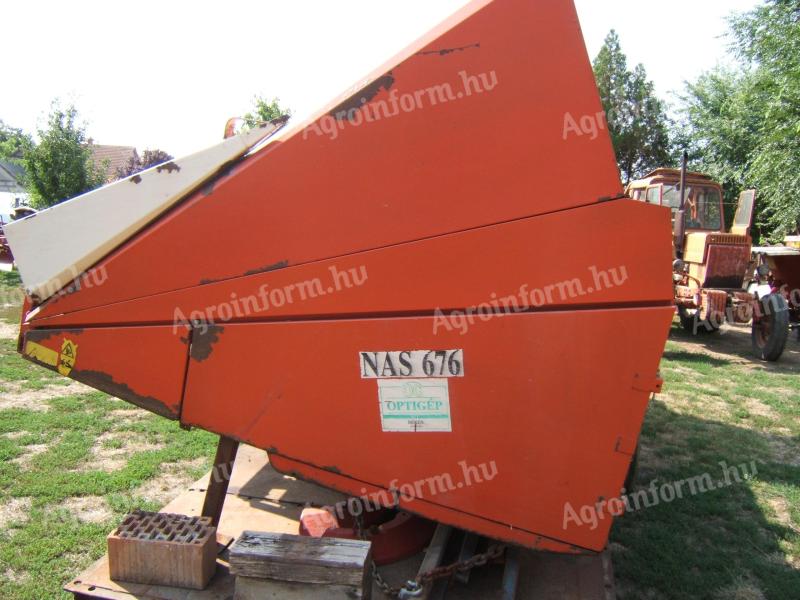 NAS 676 napraforgó adapter 1999-es, CLAAS kapcsoló kerettel eladó