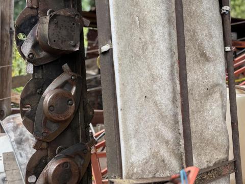 Kuhn kasza eladó, 5 tárcsás, 2 méter széles