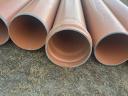 PVC lefolyócső eladó – 10 db, 5 méteres, 300 mm-es, új