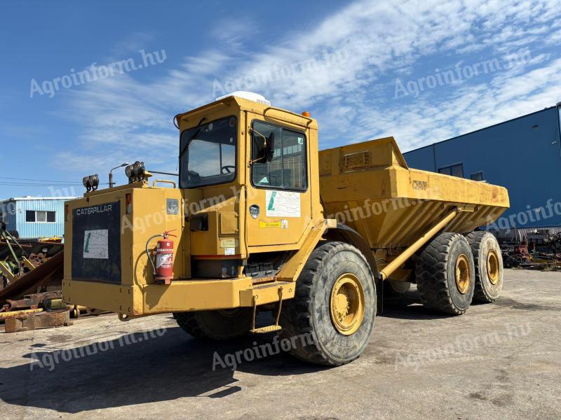 Caterpillar D350C dömper – 24 tonnás, 20 m³ kapacitású munkagép eladó