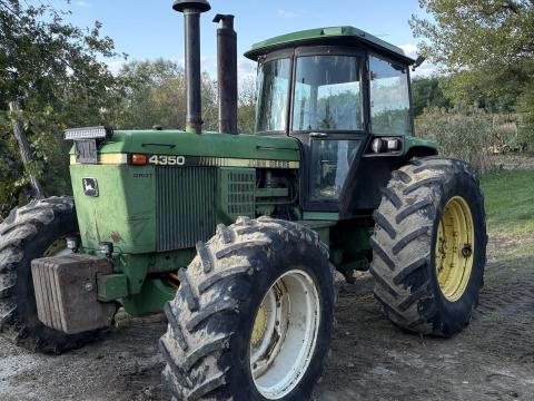 John Deere 4350 eladó, üzembiztos traktor