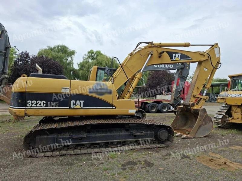 CAT 322C lánctalpas kotró eladó