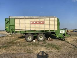 Bergmann Shuttle 780S rendfelszedőkocsi rendezett állapotban