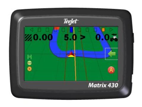Teejet Matrix 430 sorvezető GPS újdonság AKCIÓ Teejet Matrix 430 sorvezető GPS újdonság AKCIÓ