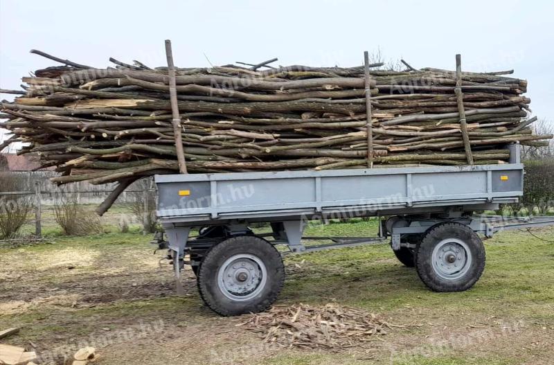 HV6011 billenős pótkocsi eladó, 3 év műszakival, gyári festéssel