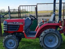 Honda 4x4-es kistraktor gyári talajmarójával eladó