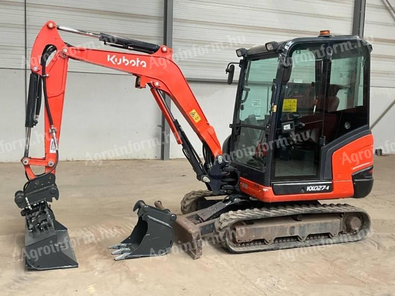 Kubota KX 027-4 / 2019 / 1.122 üzemóra / Lízing 20%-tól